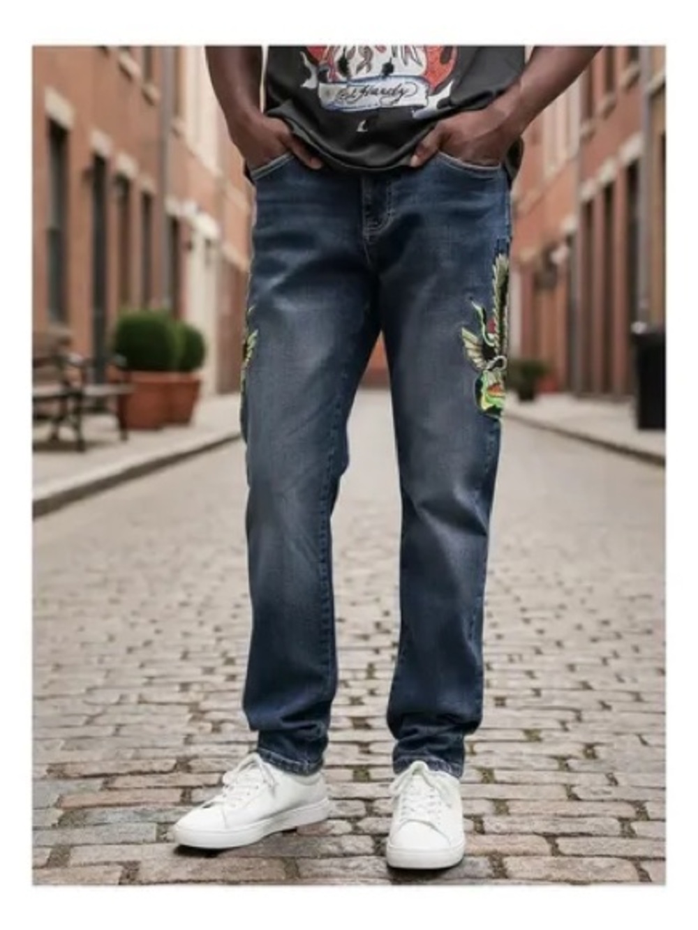 Ed Hardy Slim Straight Jeans